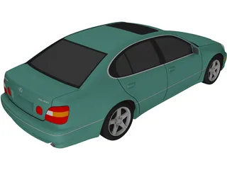 Lexus GS400 (1998) 3D Model