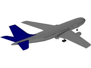 Airbus A300 3D Model