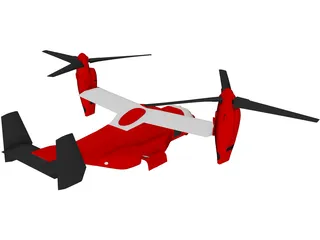 Bell-Boeing V-22 Osprey 3D Model