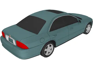 Lincoln LS (2000) 3D Model