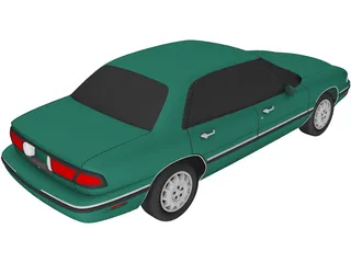 Buick LeSabre (1998) 3D Model