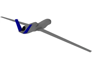 RQ-4 Global Hawk 3D Model