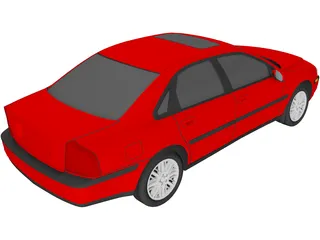 Volvo S80 (2000) 3D Model