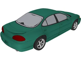 Pontiac Grand Prix GT (2000) 3D Model