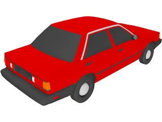 Nissan Sentra (1989) 3D Model