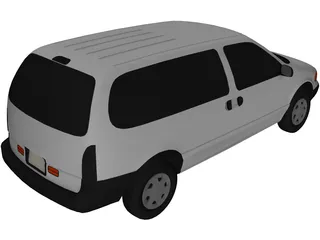 Nissan Quest (1994) 3D Model