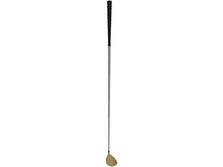 Golf Club Driver 3D Model