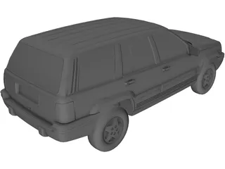 Jeep Grand Cherokee (1994) 3D Model