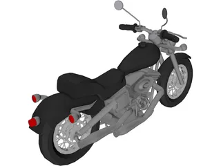 Motorcycle 3D Model