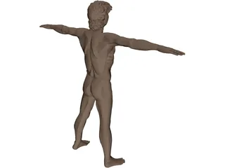 Man David 3D Model