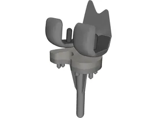 Knee 3D Model