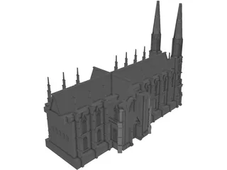 Cathedral Saint Patricks  3D Model