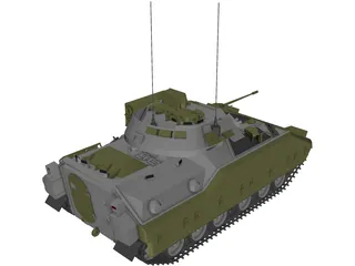 M3 Bradley 3D Model