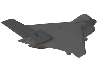 Boeing X-32 3D Model