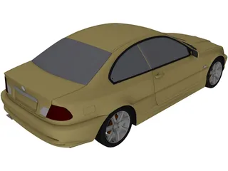 BMW 330Ci Coupe (2000) 3D Model