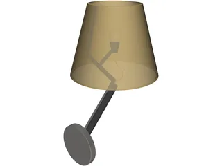 Lamp Wall 3D Model