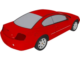 Chrysler Sebring Coupe (2001) 3D Model