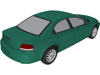 Chrysler Sebring Sedan (2001) 3D Model