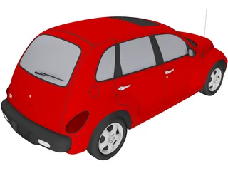 Chrysler PT Cruiser (2001) 3D Model