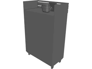 Refrigerador 3D Model