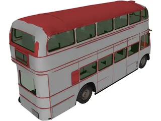 Bus London 3D Model