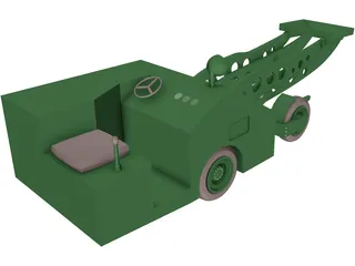 Aircraft Support 3D Model