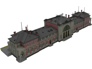 Station Bonn 3D Model