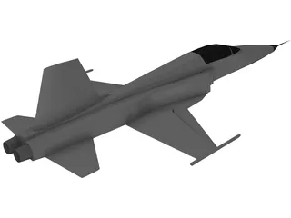 F-5E 3D Model