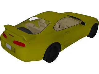 Toyota Supra (1994) 3D Model