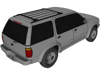 Ford Explorer (1996) 3D Model