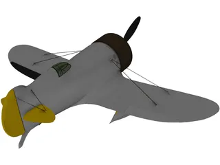 Gee Bee Z Racer 3D Model