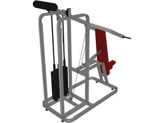 Incline Press 3D Model