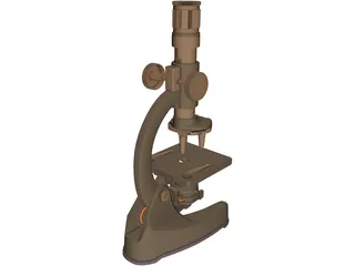 Microscope 3D Model