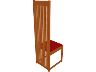 Chair Side 3D Model