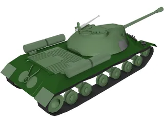 Stalin JS-3 3D Model