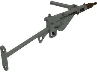 Sten Mk II 3D Model