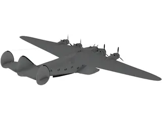 Boeing 314 Clipper 3D Model