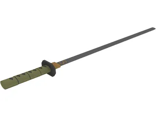 Katana 3D Model