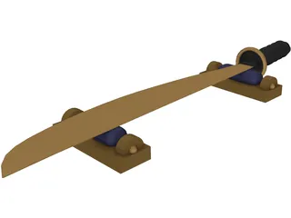 Sword Arabia 3D Model