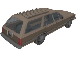 Ford Fairmont 3D Model