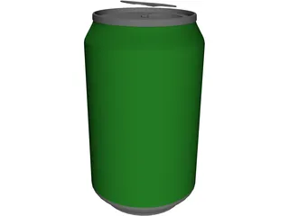 Beer Can 3D Model