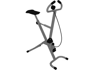 Exercise Cycle 3D Model