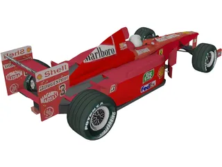 Ferrari F1 3D Model