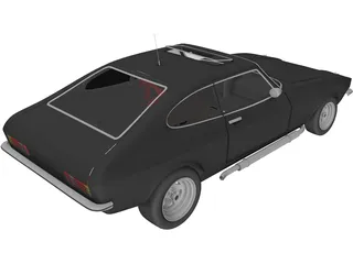 Ford Capri mk3 3D Model