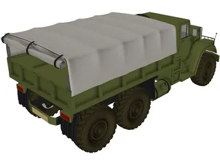 KrAZ 150 3D Model