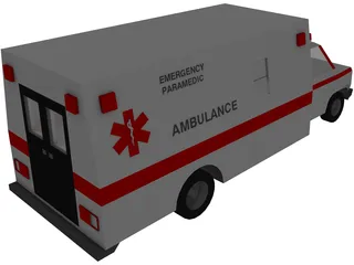 Ambulance 3D Model