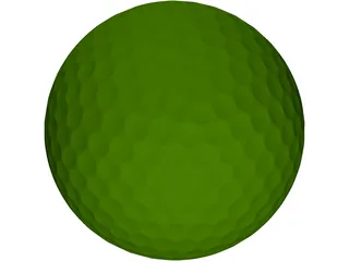 Golf Ball 3D Model