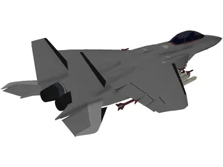 F-15E 3D Model