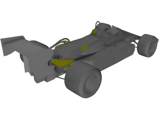 Formula 1 Car 3D Model