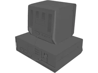 Computer 3D Model